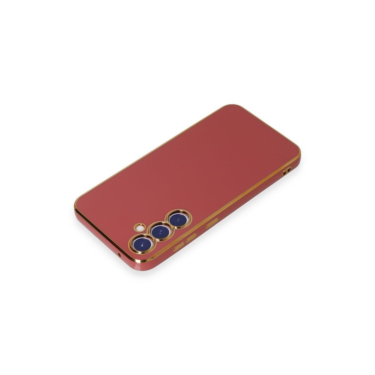 Galaxy S23 FE Kılıf Volet Silikon - Kırmızı