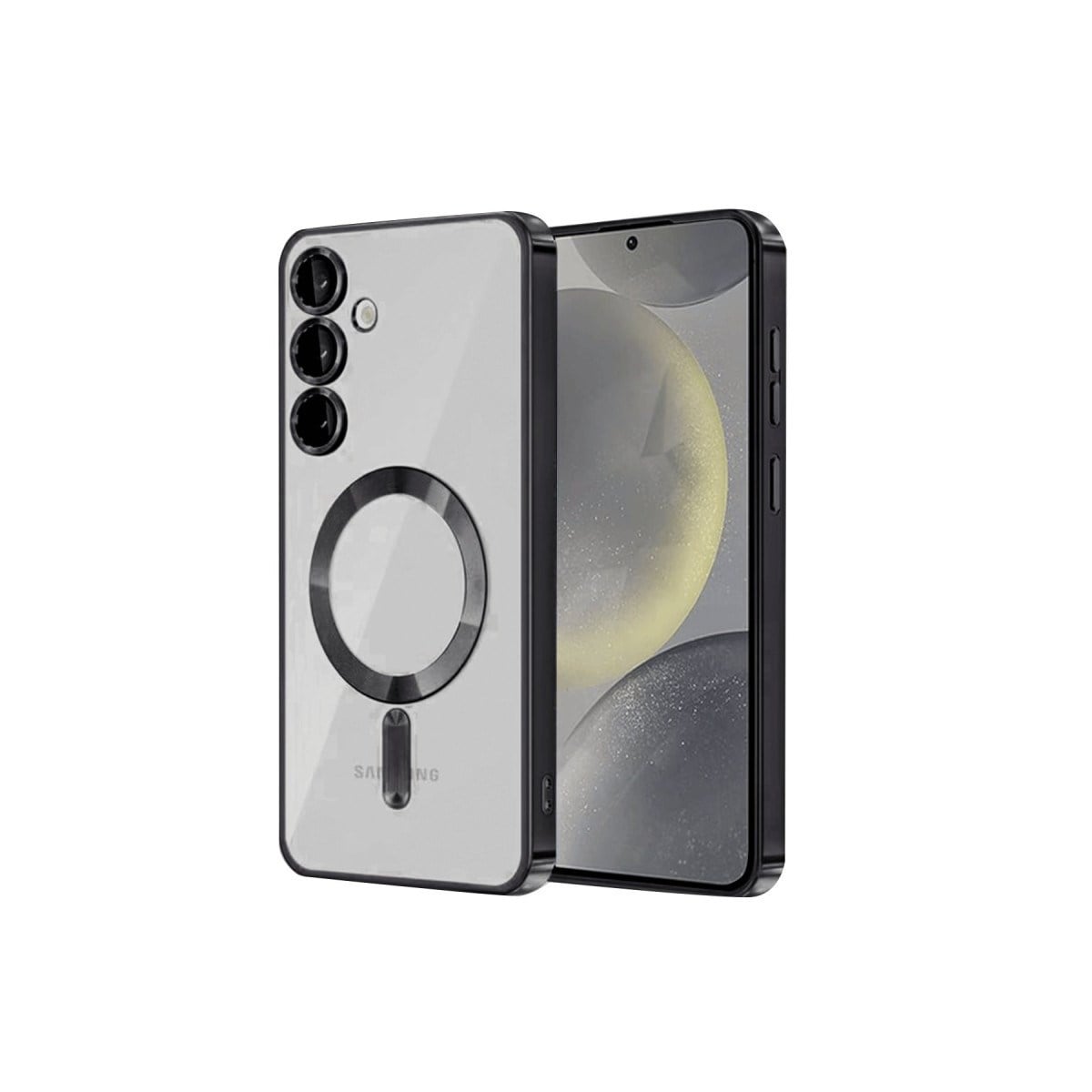 Galaxy S23 Kılıf Kross Magneticsafe Kapak - Siyah