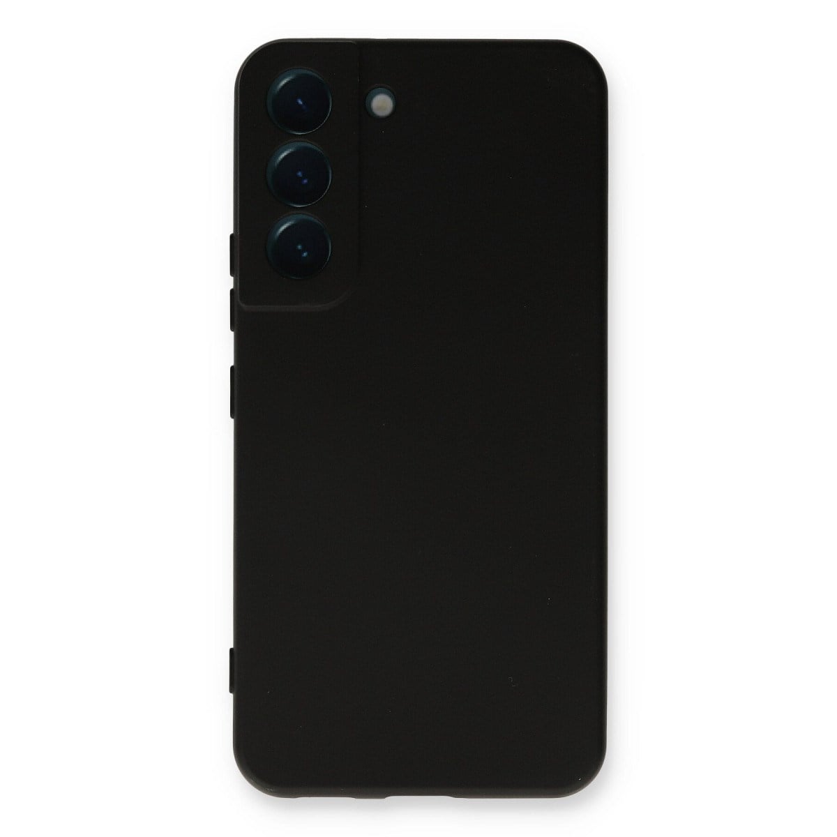 Galaxy S23 Kılıf Nano içi Kadife Silikon - Siyah