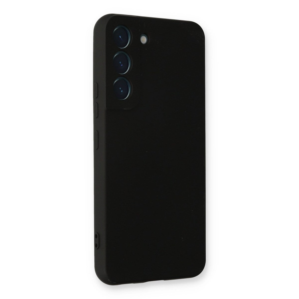 Galaxy S23 Kılıf Nano içi Kadife Silikon - Siyah