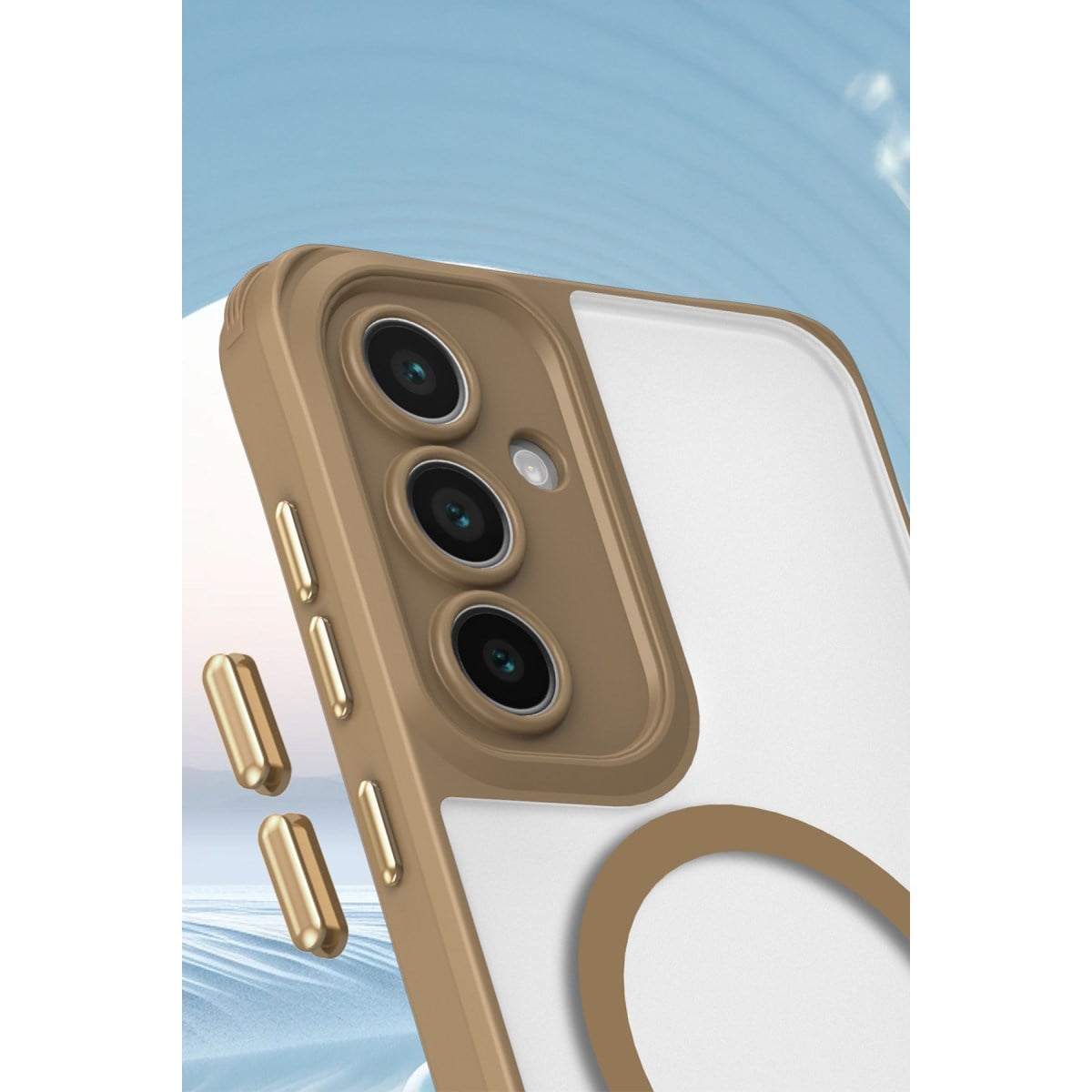Galaxy S23 Plus Kılıf Enka Magsafe Silikon Kılıf - Siyah