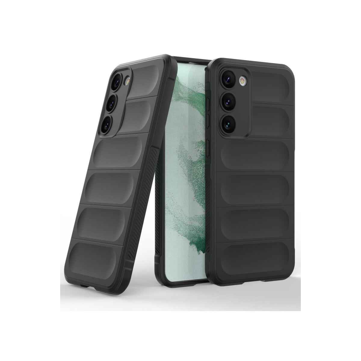 Galaxy S23 Plus Kılıf Optimum Silikon - Siyah