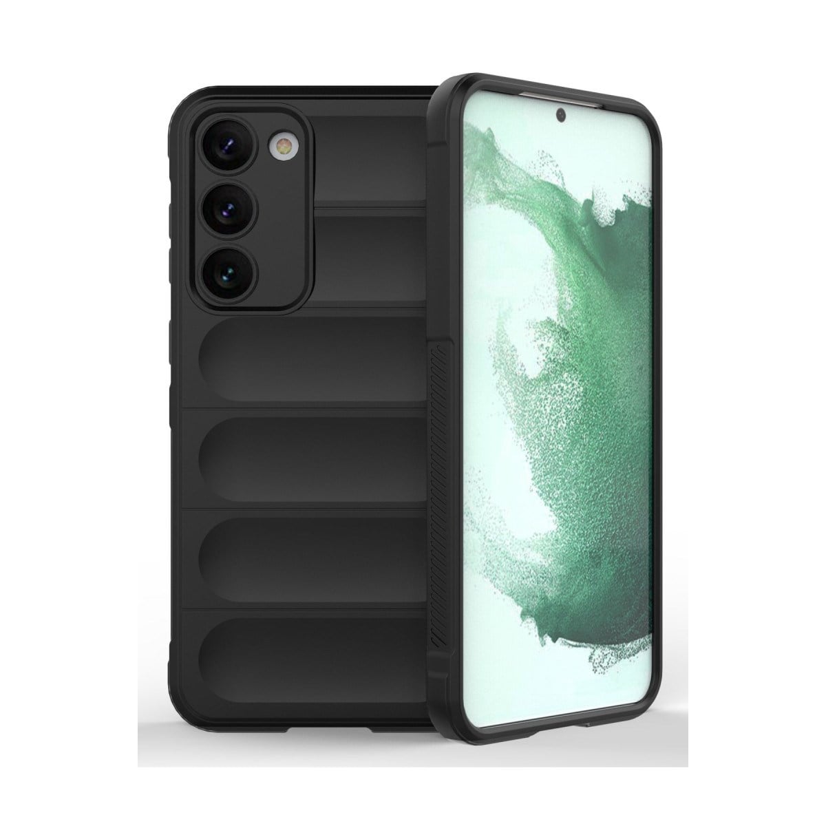 Galaxy S23 Plus Kılıf Optimum Silikon - Siyah