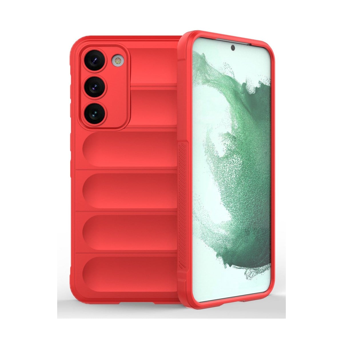 Galaxy S23 Plus Kılıf Optimum Silikon - Kırmızı