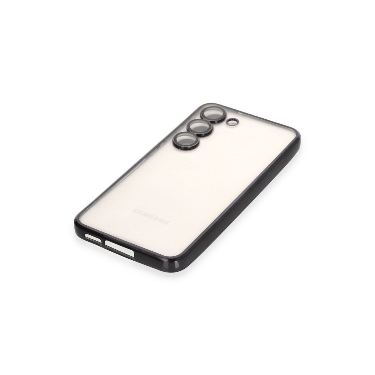 Galaxy S23 Plus Kılıf Razer Lensli Silikon - Siyah