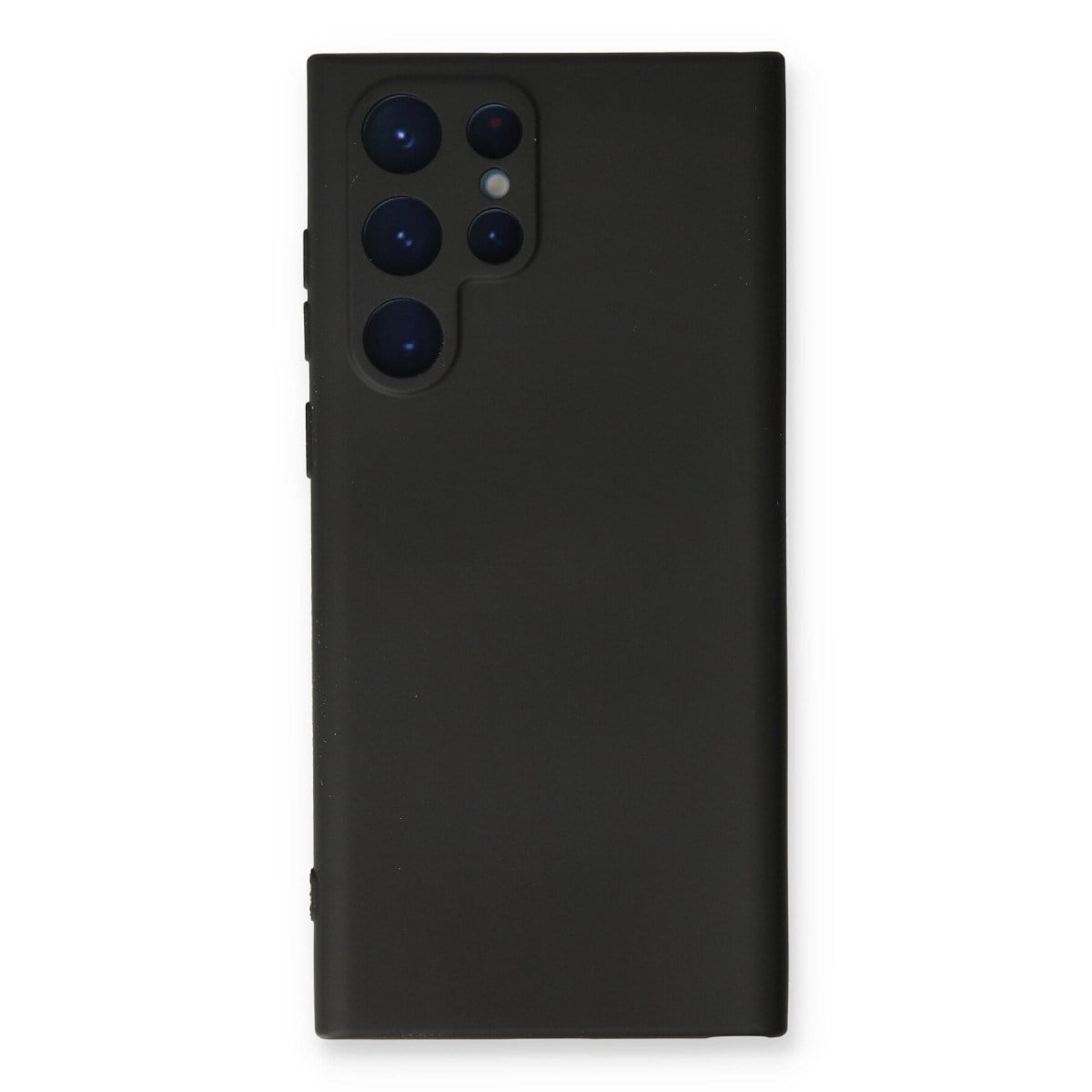 Galaxy S23 Ultra Kılıf Nano içi Kadife Silikon - Siyah