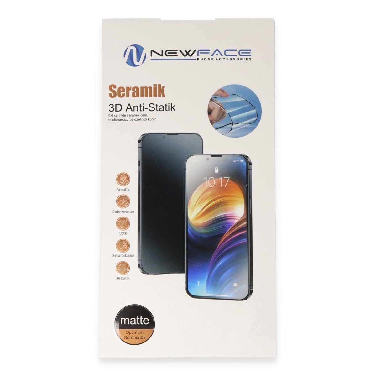 Galaxy S24 3D Antistatik Mat Seramik Nano Ekran Koruyucu