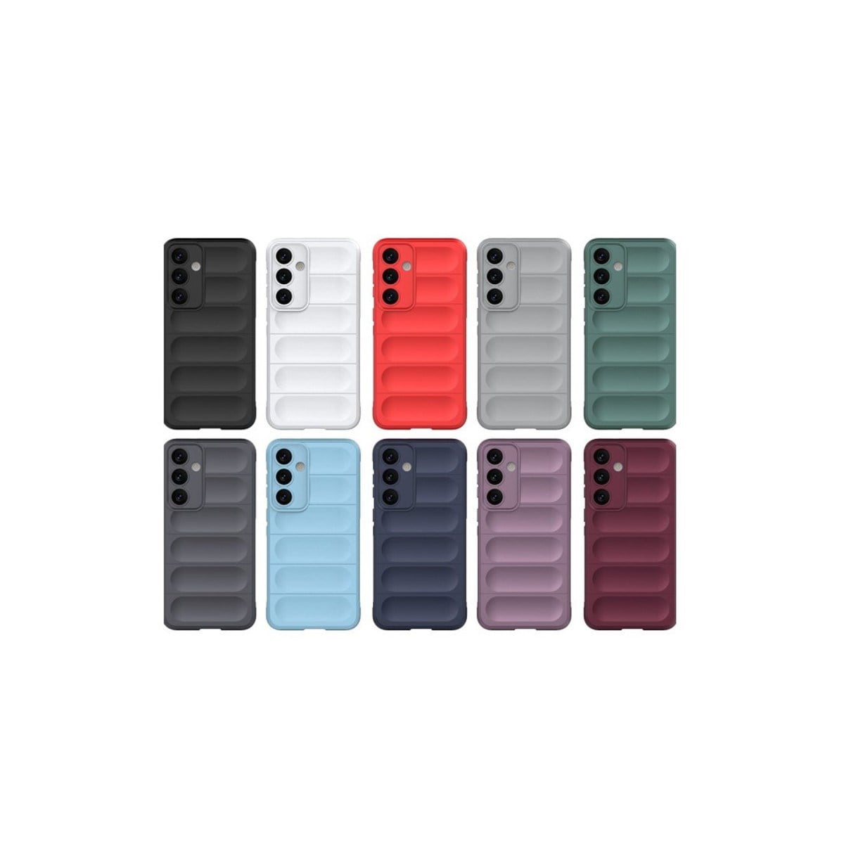 Galaxy S24 FE Kılıf Optimum Silikon - Kırmızı