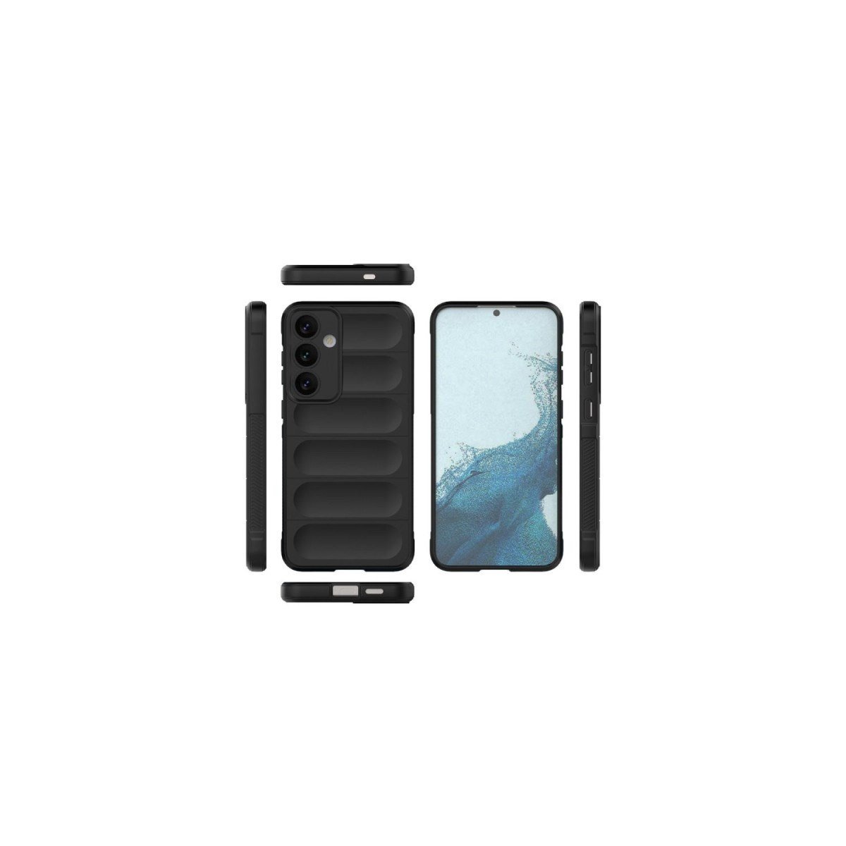 Galaxy S24 FE Kılıf Optimum Silikon - Siyah
