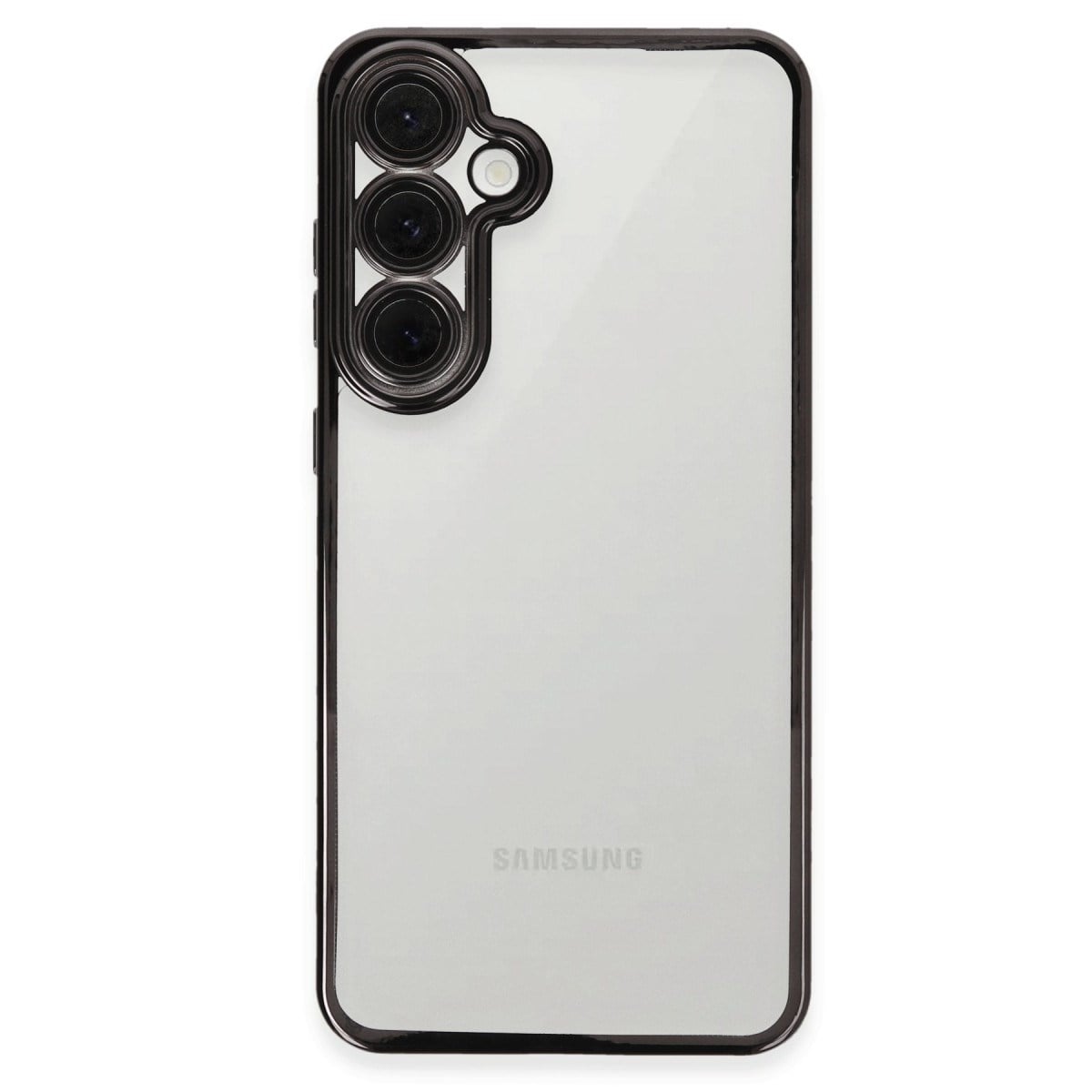 Galaxy S24 FE Kılıf Razer Lensli Silikon - Siyah