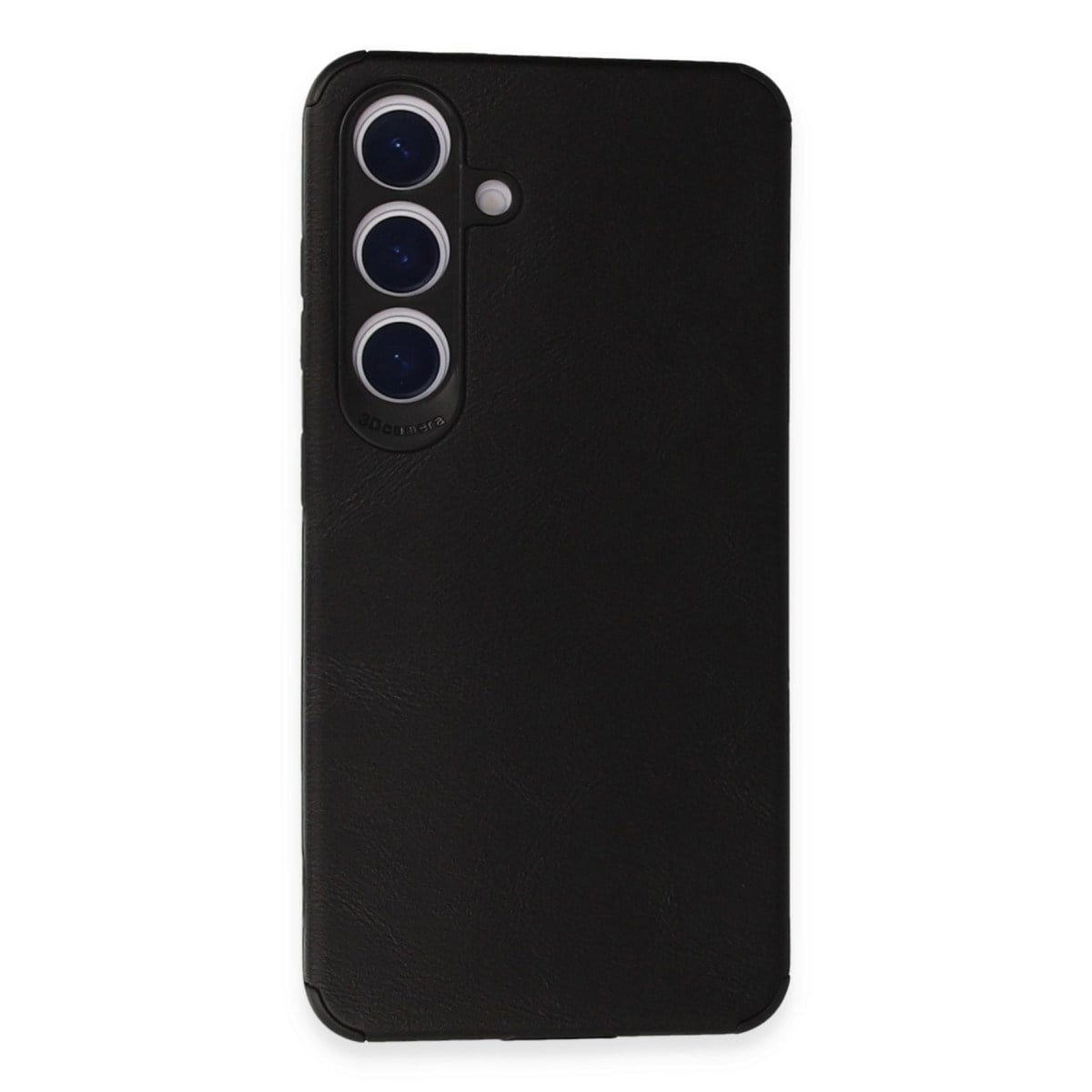 Galaxy S24 Kılıf Loop Deri Silikon - Siyah