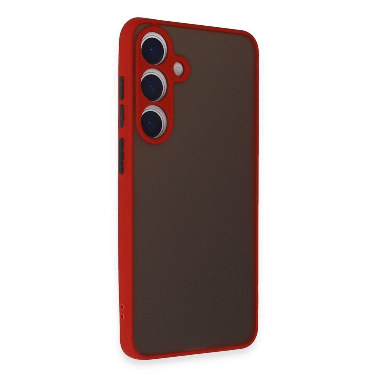 Galaxy S24 Kılıf Montreal Silikon Kapak - Kırmızı