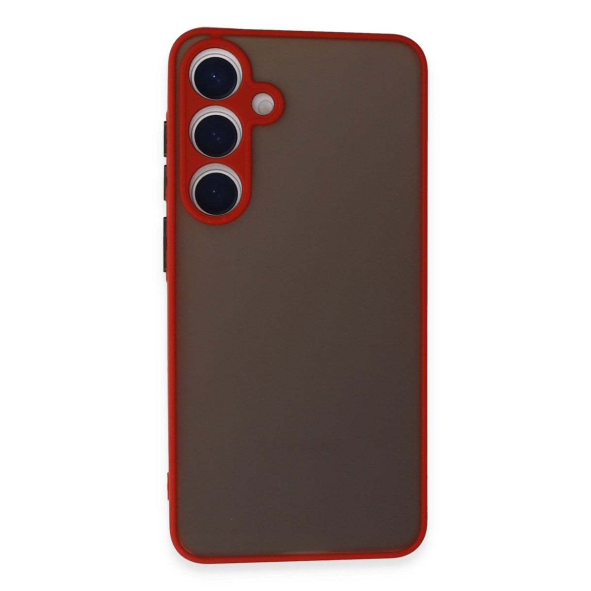 Galaxy S24 Kılıf Montreal Silikon Kapak - Kırmızı