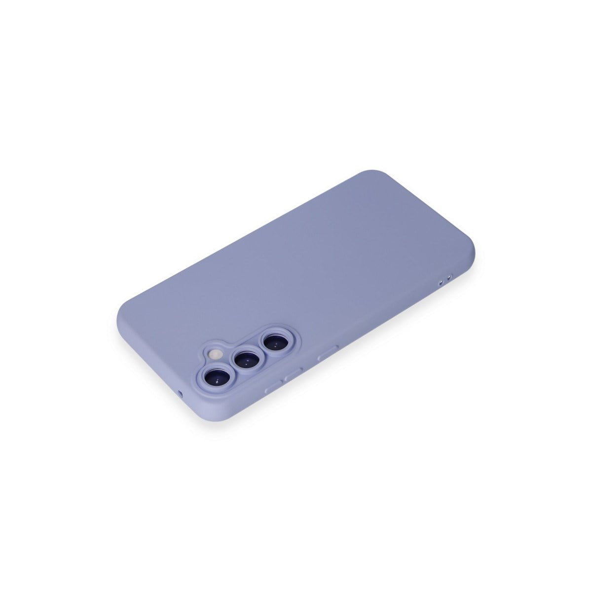 Galaxy S24 Kılıf Nano içi Kadife Silikon - Lila