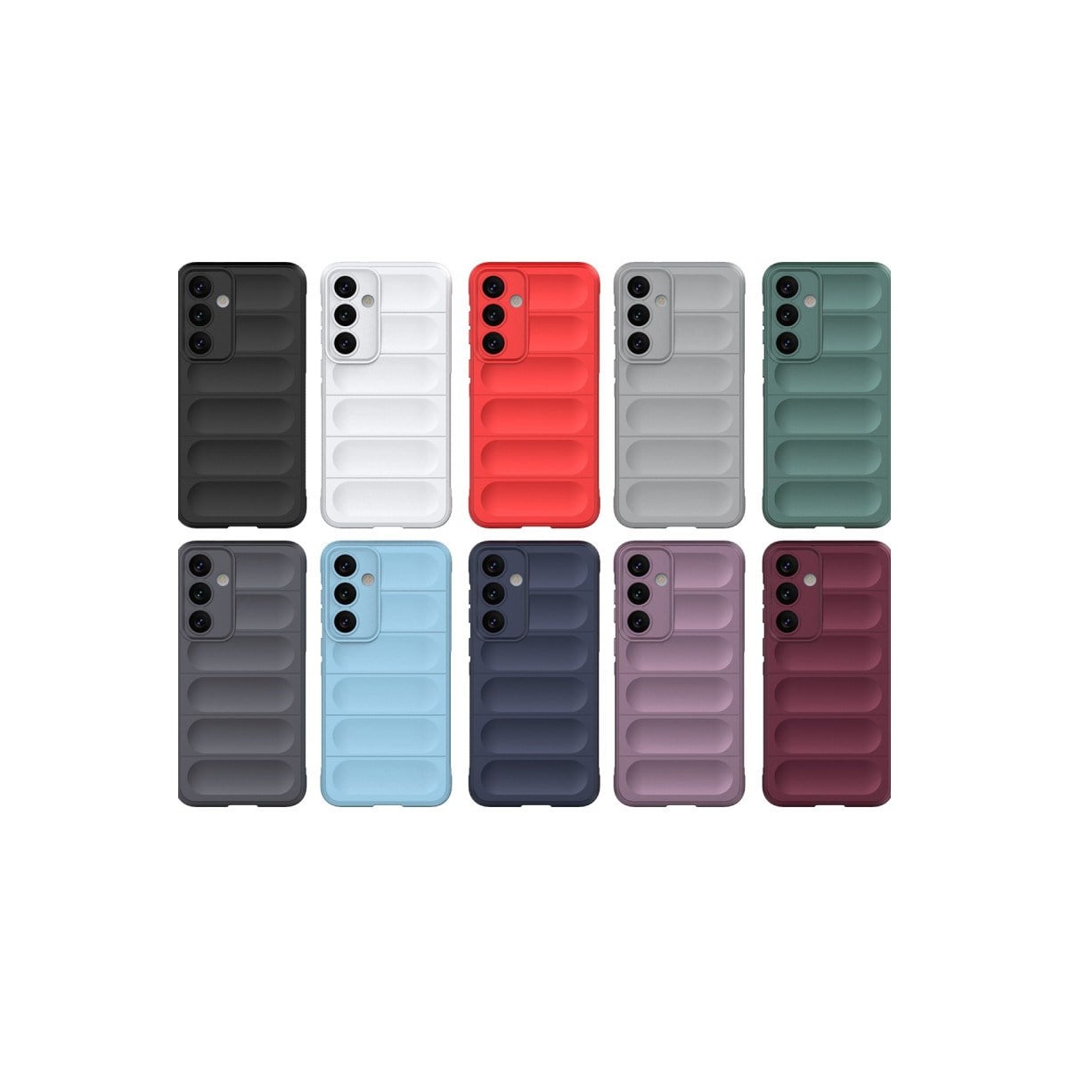 Galaxy S24 Kılıf Optimum Silikon - Kırmızı