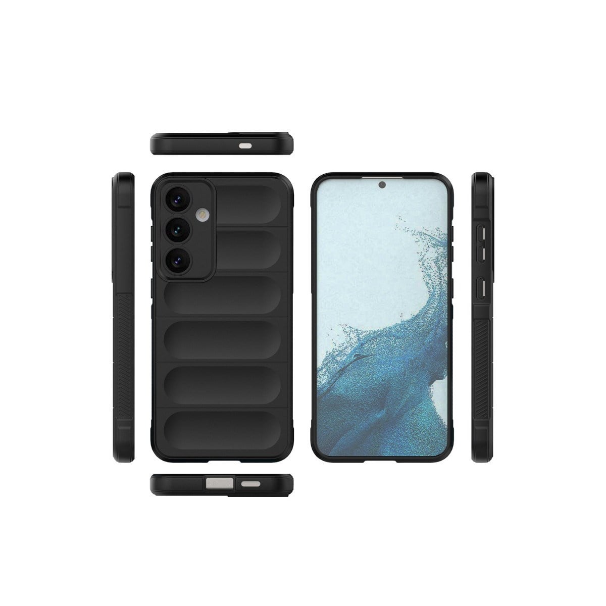 Galaxy S24 Kılıf Optimum Silikon - Siyah
