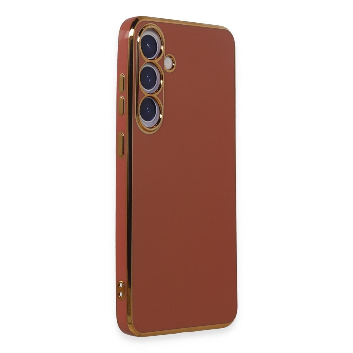 Galaxy S24 Kılıf Volet Silikon - Kırmızı