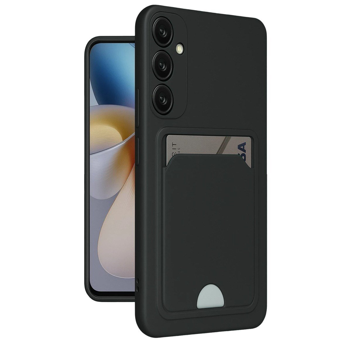 Galaxy S24 Plus Kelvin Kartvizitli Silikon - Siyah
