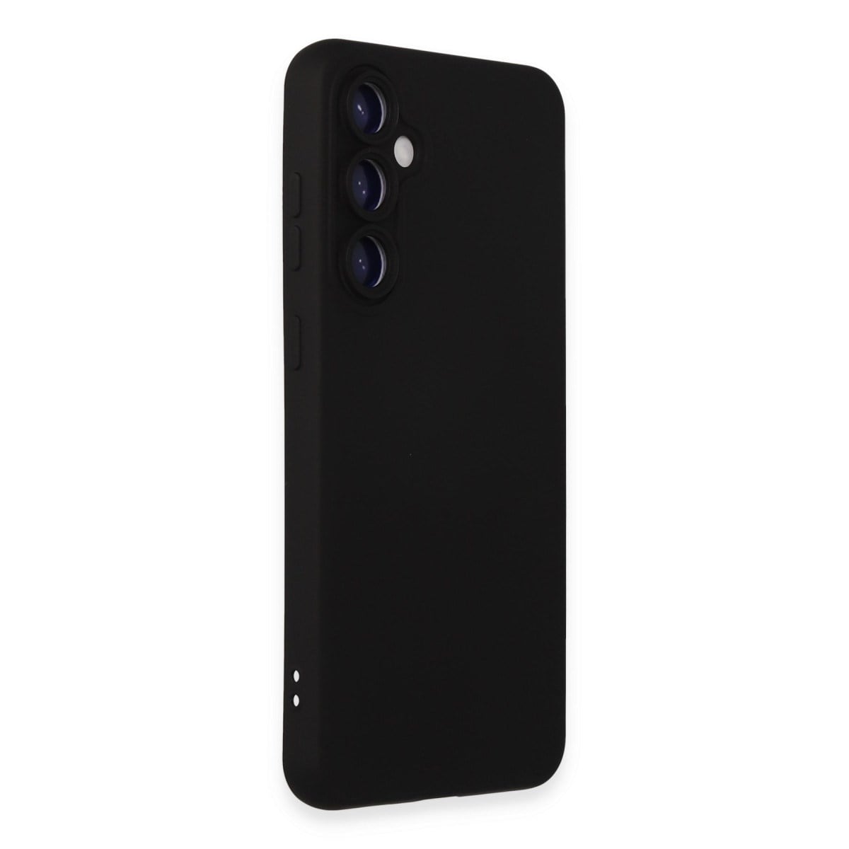 Galaxy S24 Plus Kılıf Nano içi Kadife Silikon - Siyah