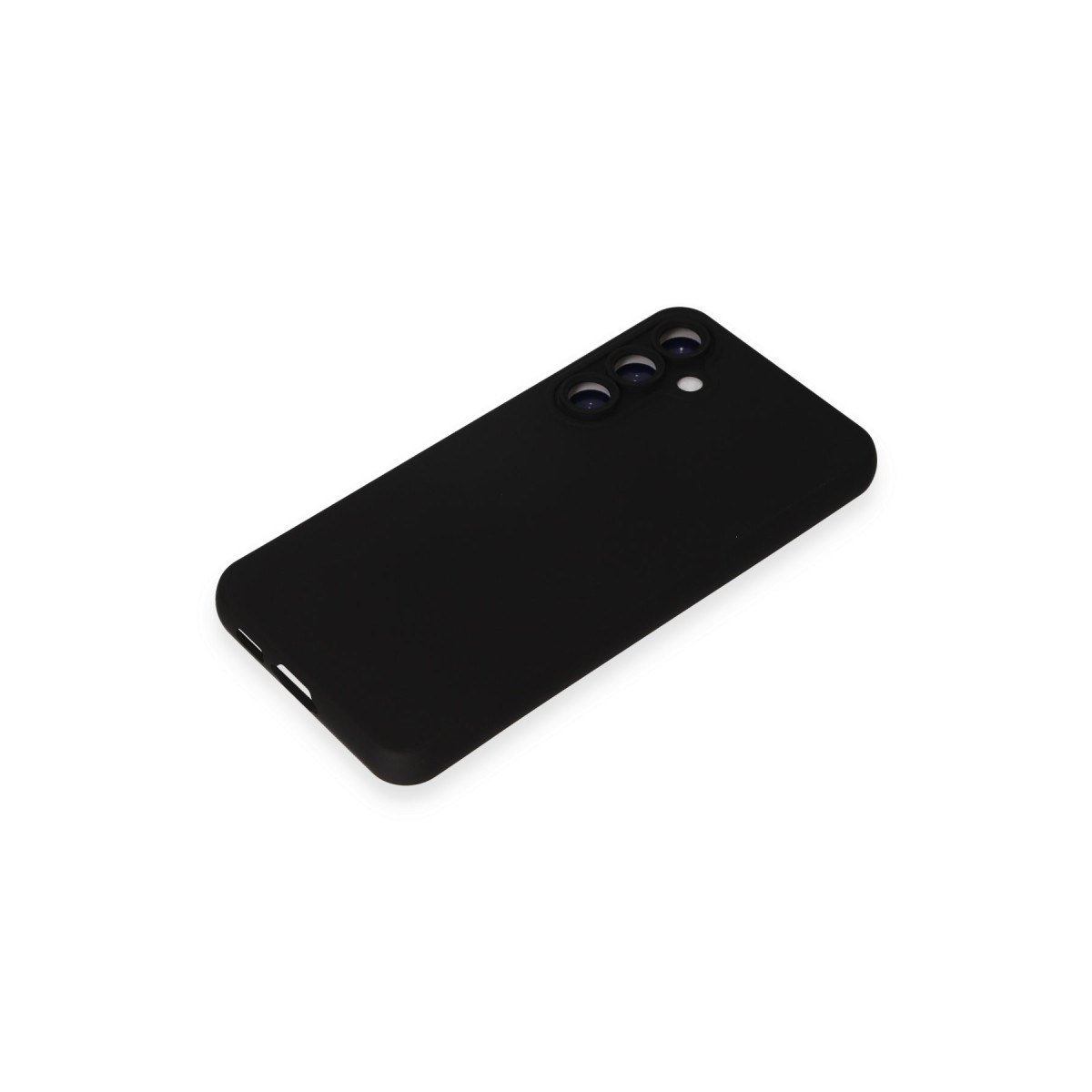 Galaxy S24 Plus Kılıf Nano içi Kadife Silikon - Siyah
