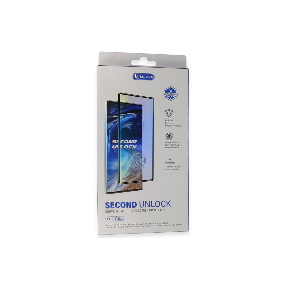 Galaxy S24 Ultra Durable Full Glue Curved Cam