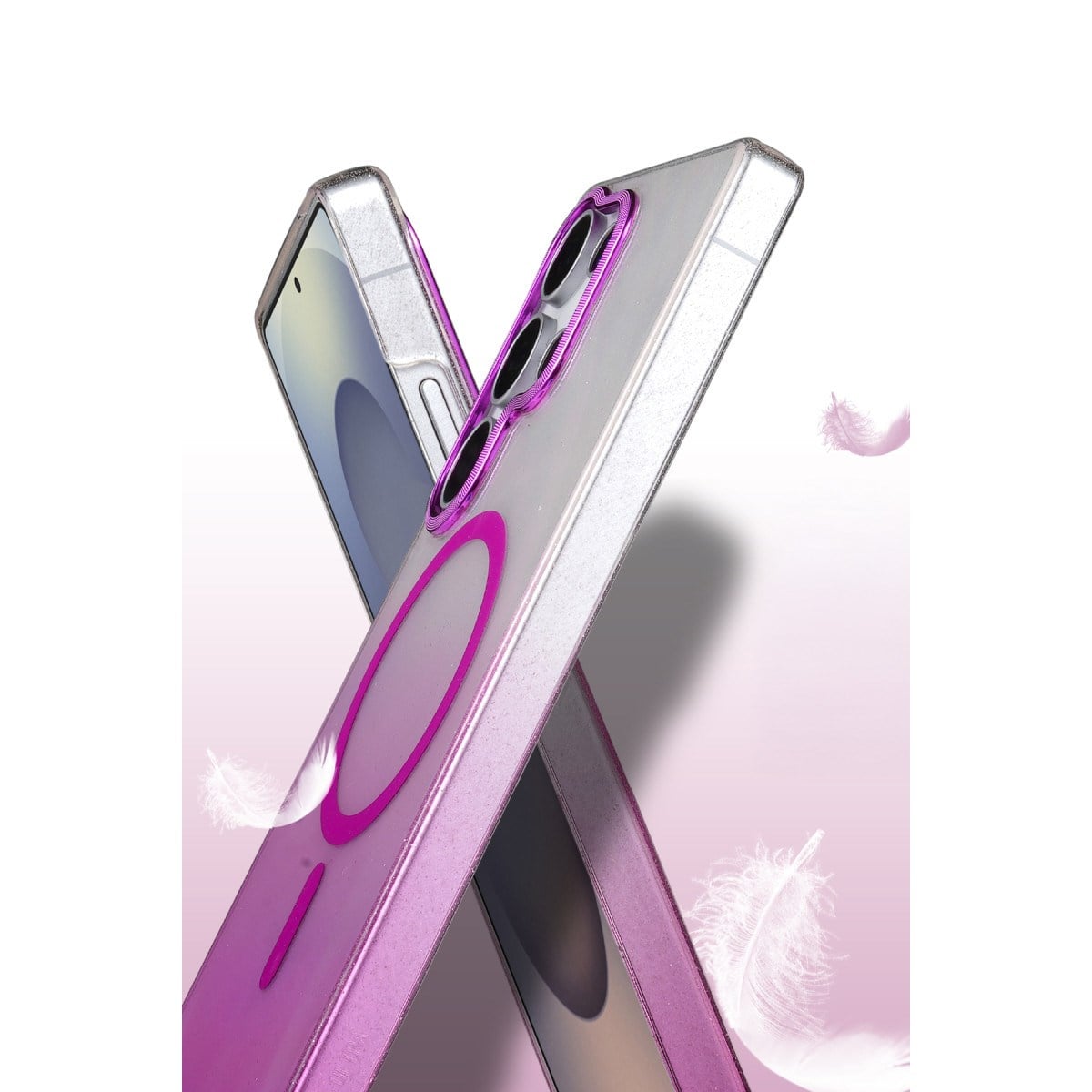 Galaxy S24 Ultra Glossy Magsafe Kapak - Siyah