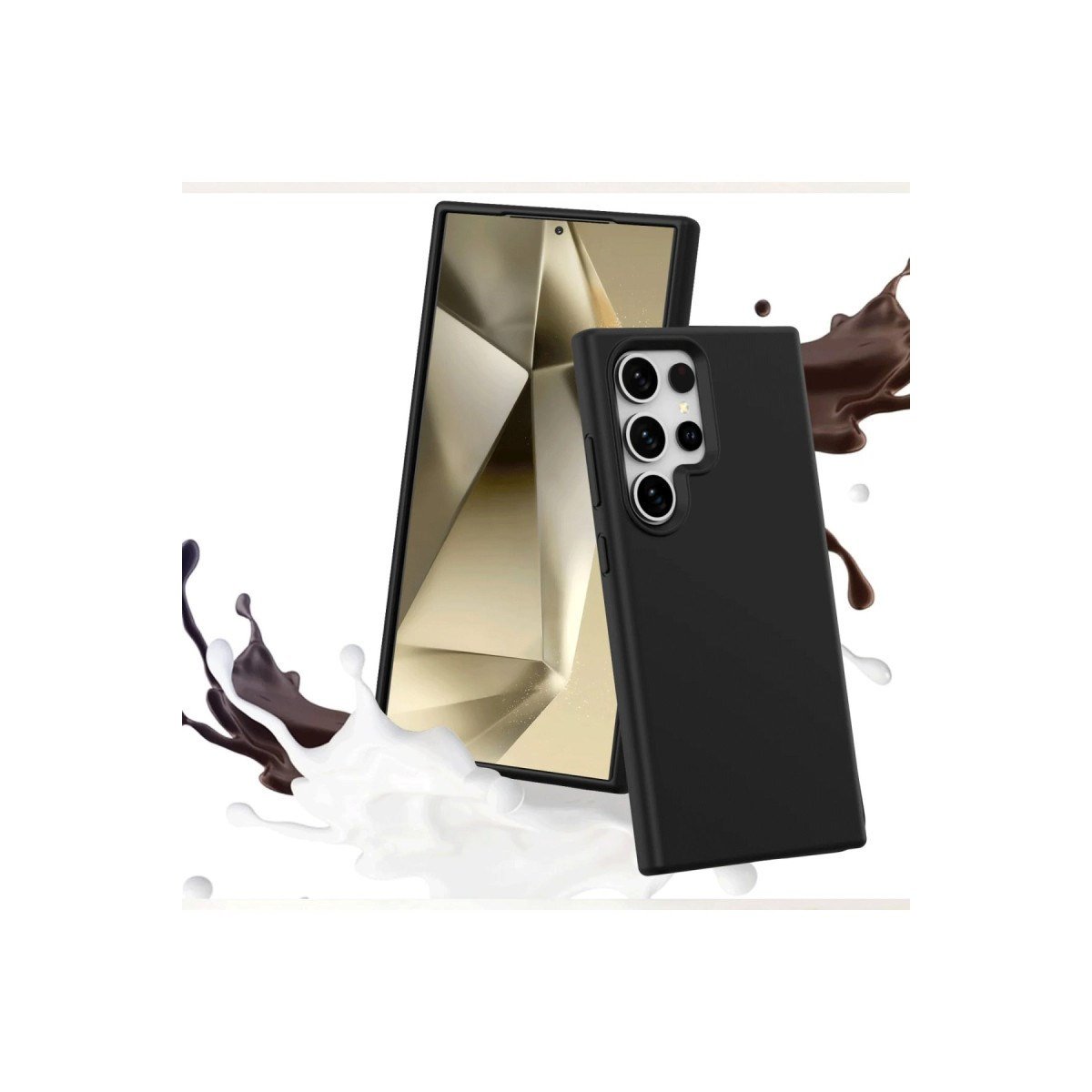 Galaxy S24 Ultra Kılıf First Silikon - Kırmızı