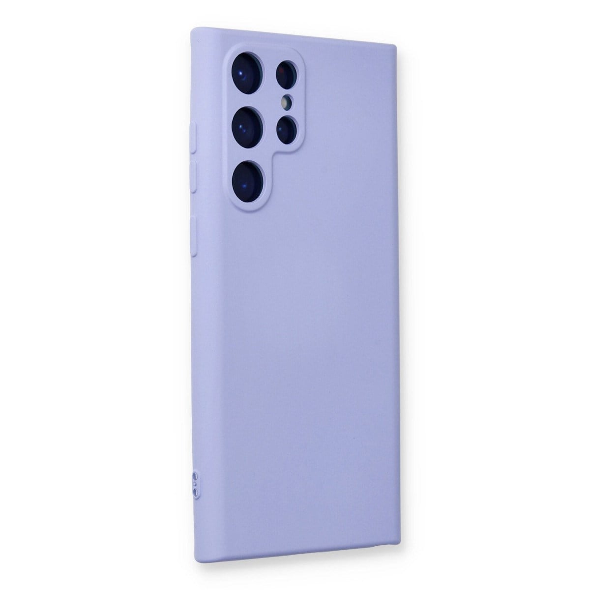 Galaxy S24 Ultra Kılıf Nano içi Kadife Silikon - Lila