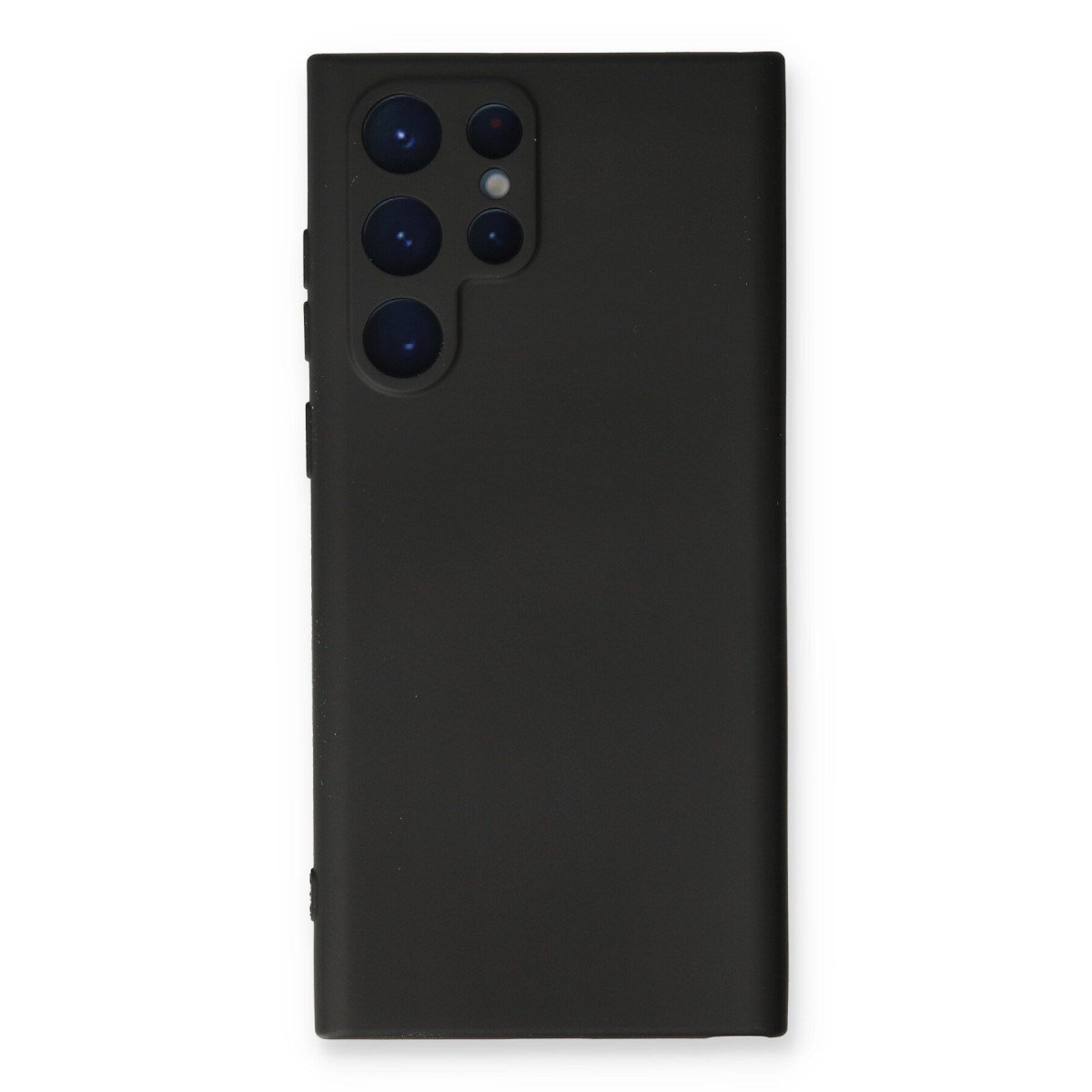 Galaxy S24 Ultra Kılıf Nano içi Kadife Silikon - Siyah