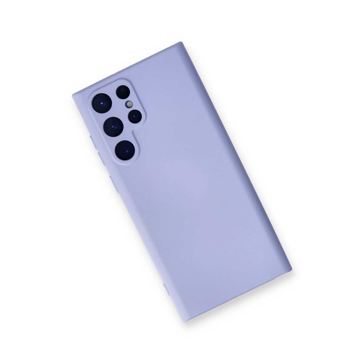 Galaxy S24 Ultra Kılıf Nano içi Kadife Silikon - Lila