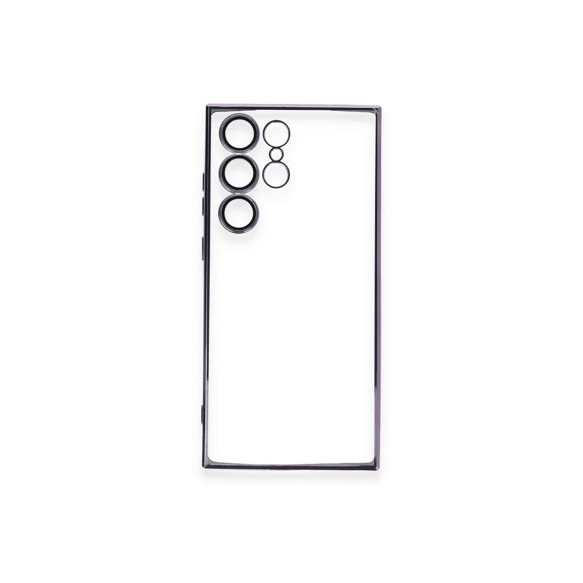 Galaxy S24 Ultra Kılıf Razer Lensli Silikon - Siyah