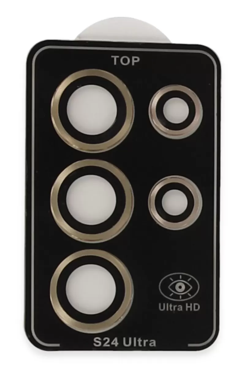 Galaxy S24 Ultra PVD Metal Kamera Lens - Gold