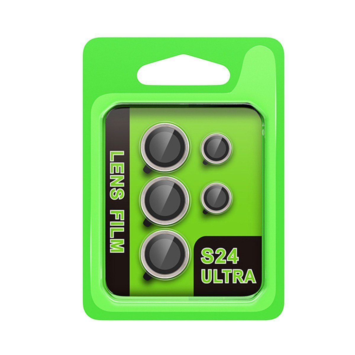 Galaxy S24 Ultra Raze Metal Kamera Lens - Gri