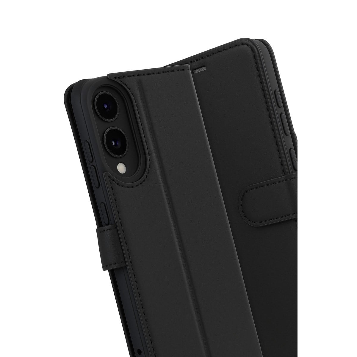 Galaxy S25 Edge Trend S Plus Kapaklı Kılıf - Siyah