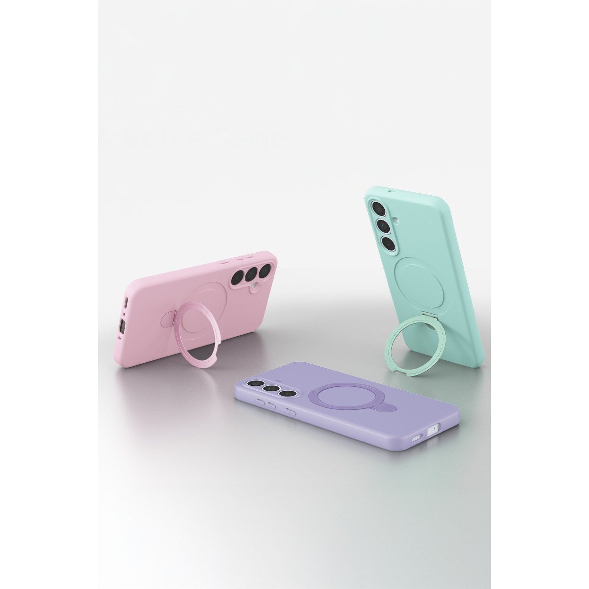 Galaxy S25 FE Regal Magsafe Standlı Kapak - Siyah