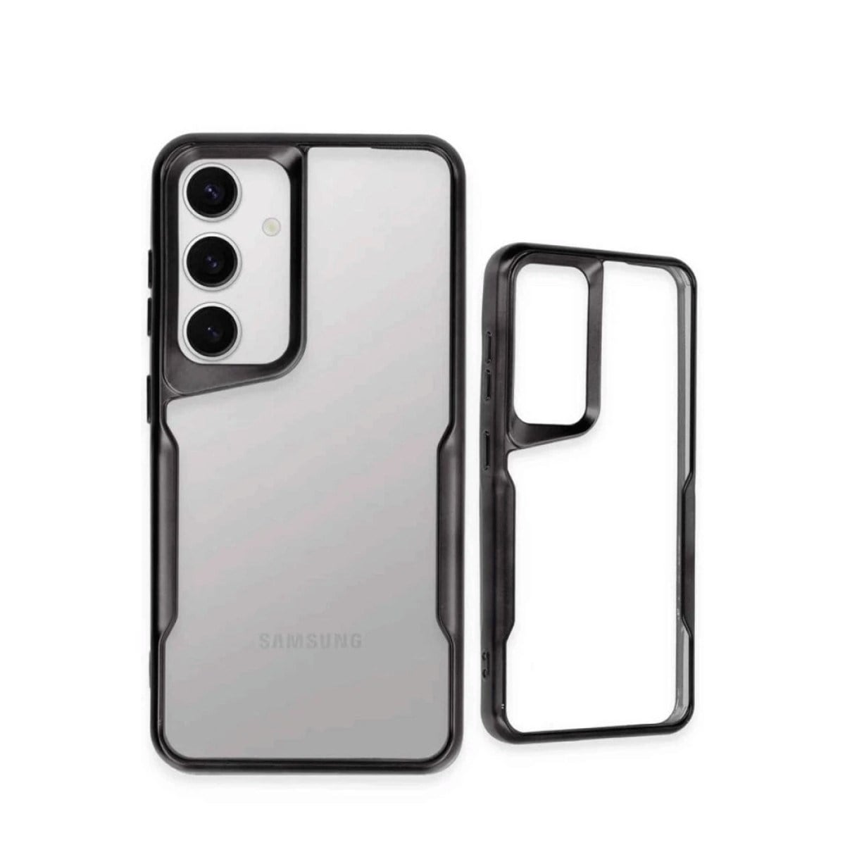 Galaxy S25 Kılıf Boyi Silikon Kapak - Siyah