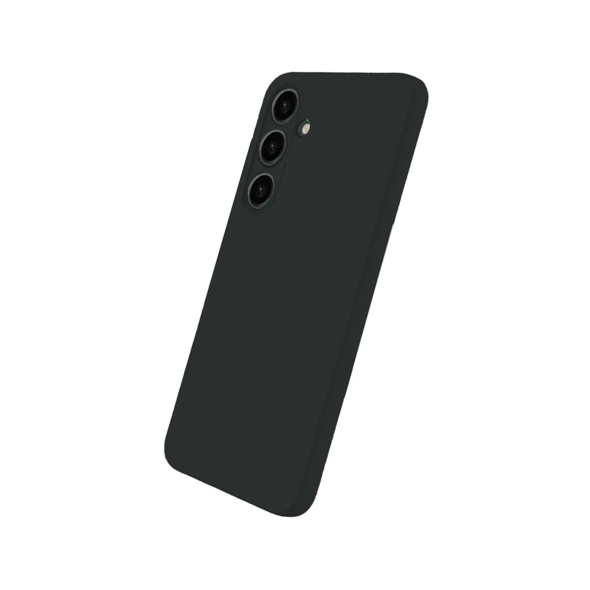 Galaxy S25 Plus Kılıf Nano içi Kadife Silikon - Siyah