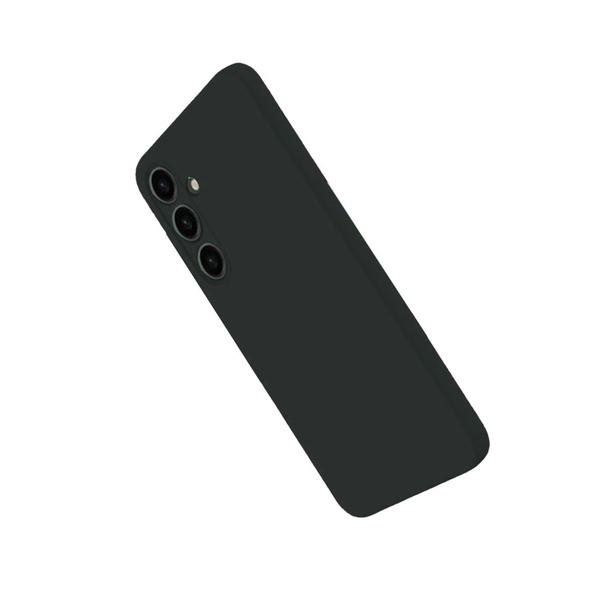 Galaxy S25 Plus Kılıf Nano içi Kadife Silikon - Siyah