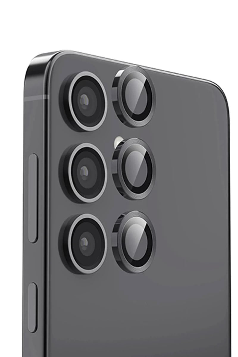 Galaxy S25 Raze Metal Kamera Lens - Siyah