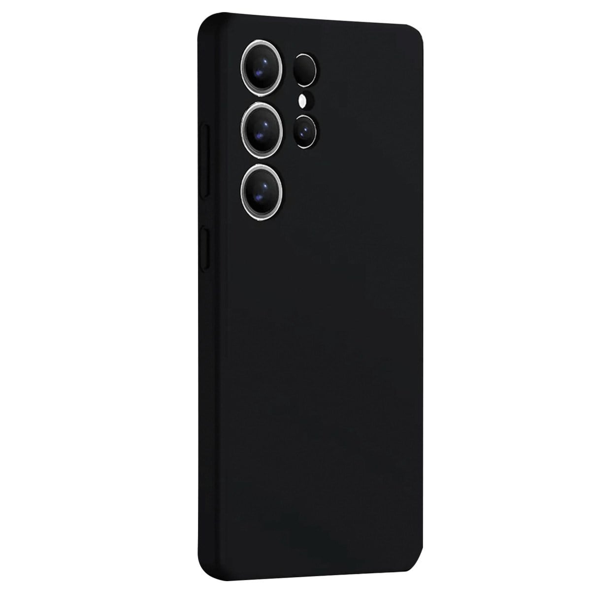 Galaxy S25 Ultra Kılıf Nano içi Kadife Silikon - Siyah