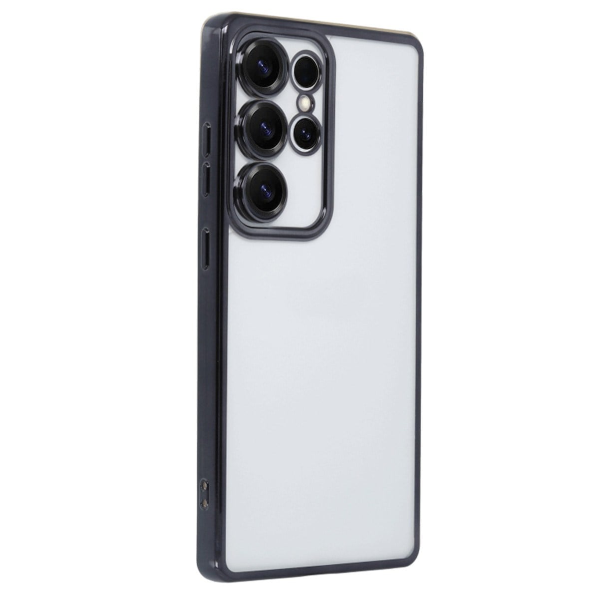 Galaxy S25 Ultra Kılıf Razer Lensli Silikon - Siyah