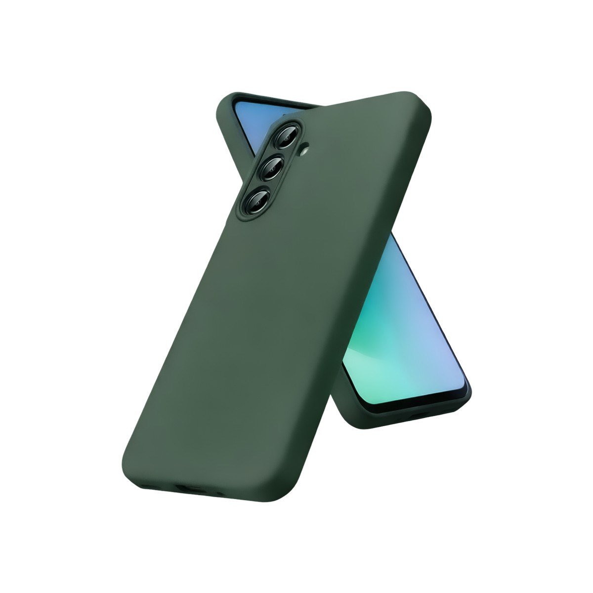Galaxy S26 First Silikon - Koyu Yeşil