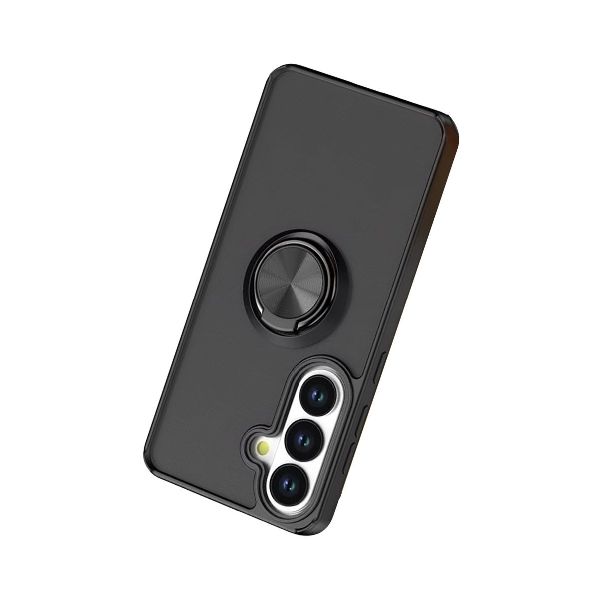 Galaxy S26 Montreal Yüzüklü Silikon Kapak - Siyah