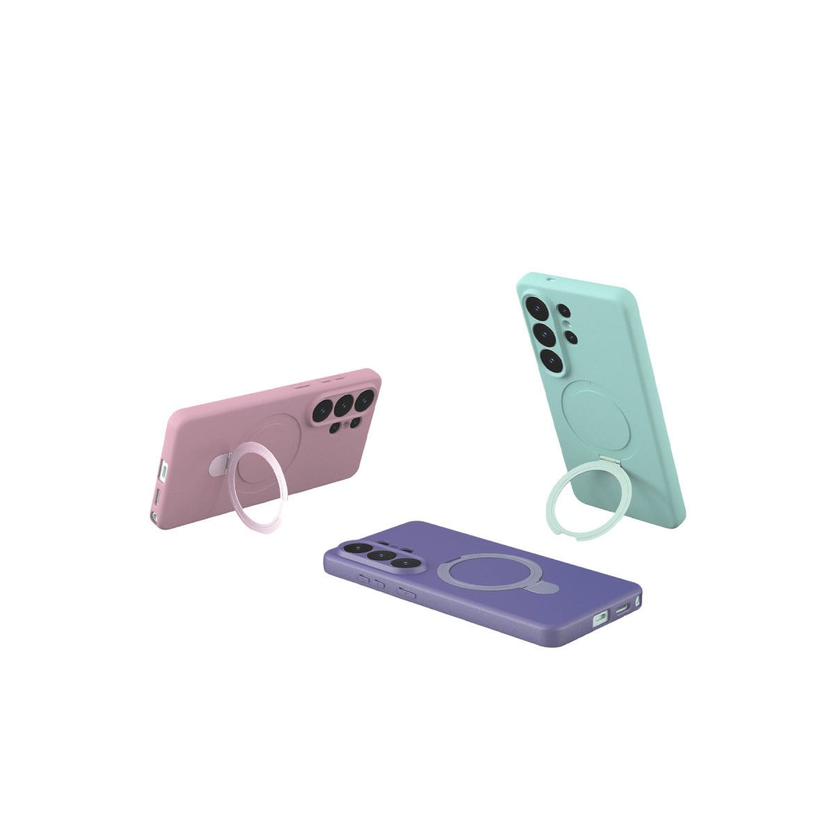 Galaxy S26 Plus Regal Magsafe Standlı Kapak - Siyah