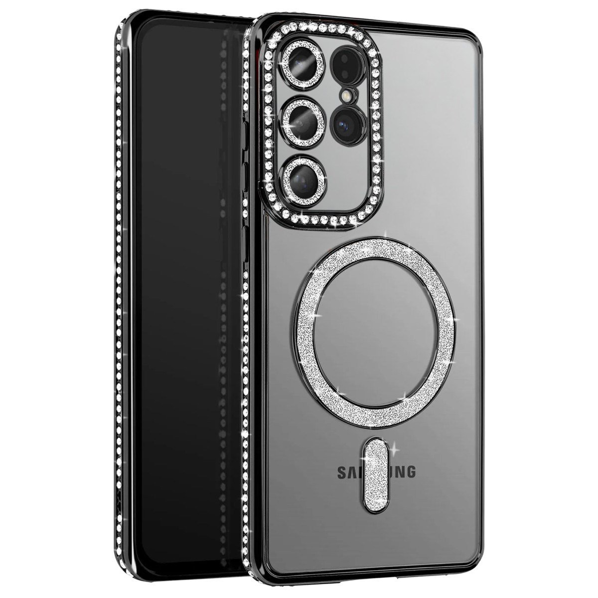 Galaxy S26 Ultra Joke Simli Magneticsafe Kılıf - Siyah