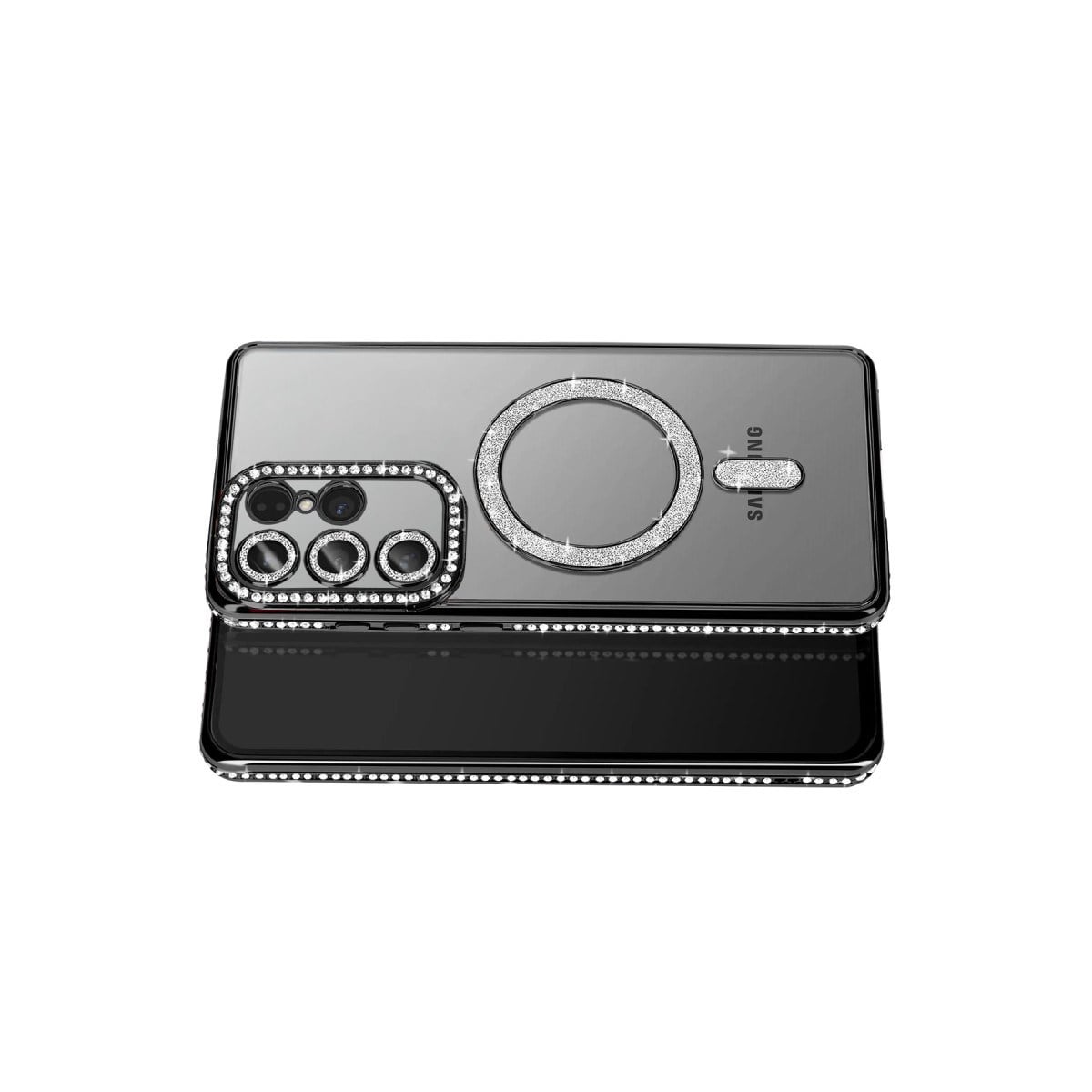Galaxy S26 Ultra Joke Simli Magneticsafe Kılıf - Siyah