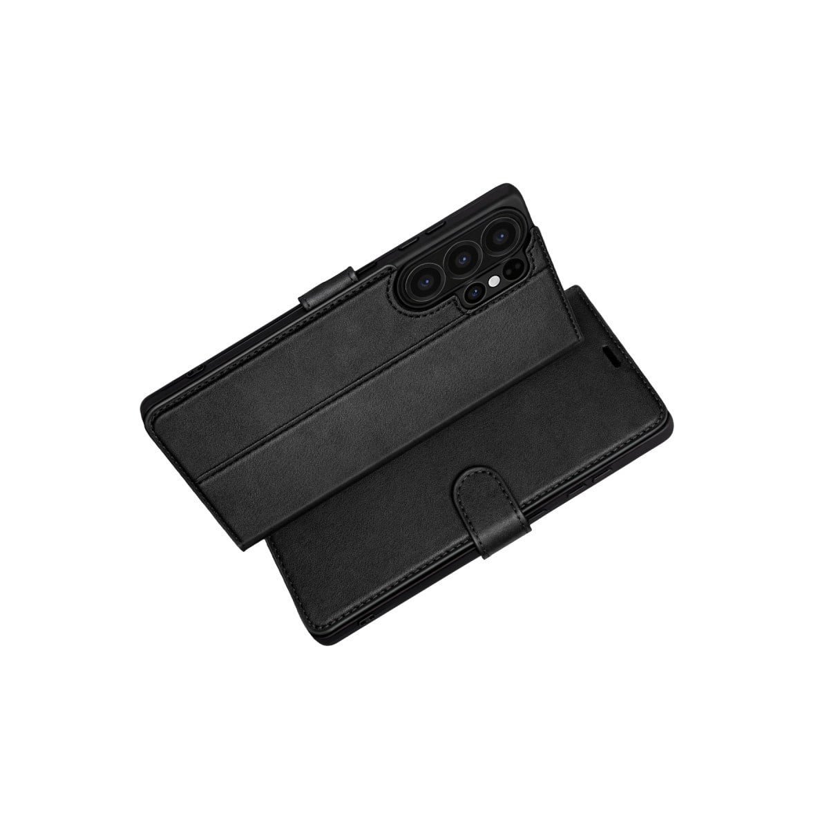 Galaxy S26 Ultra Trend S Plus Kapaklı Kılıf - Siyah