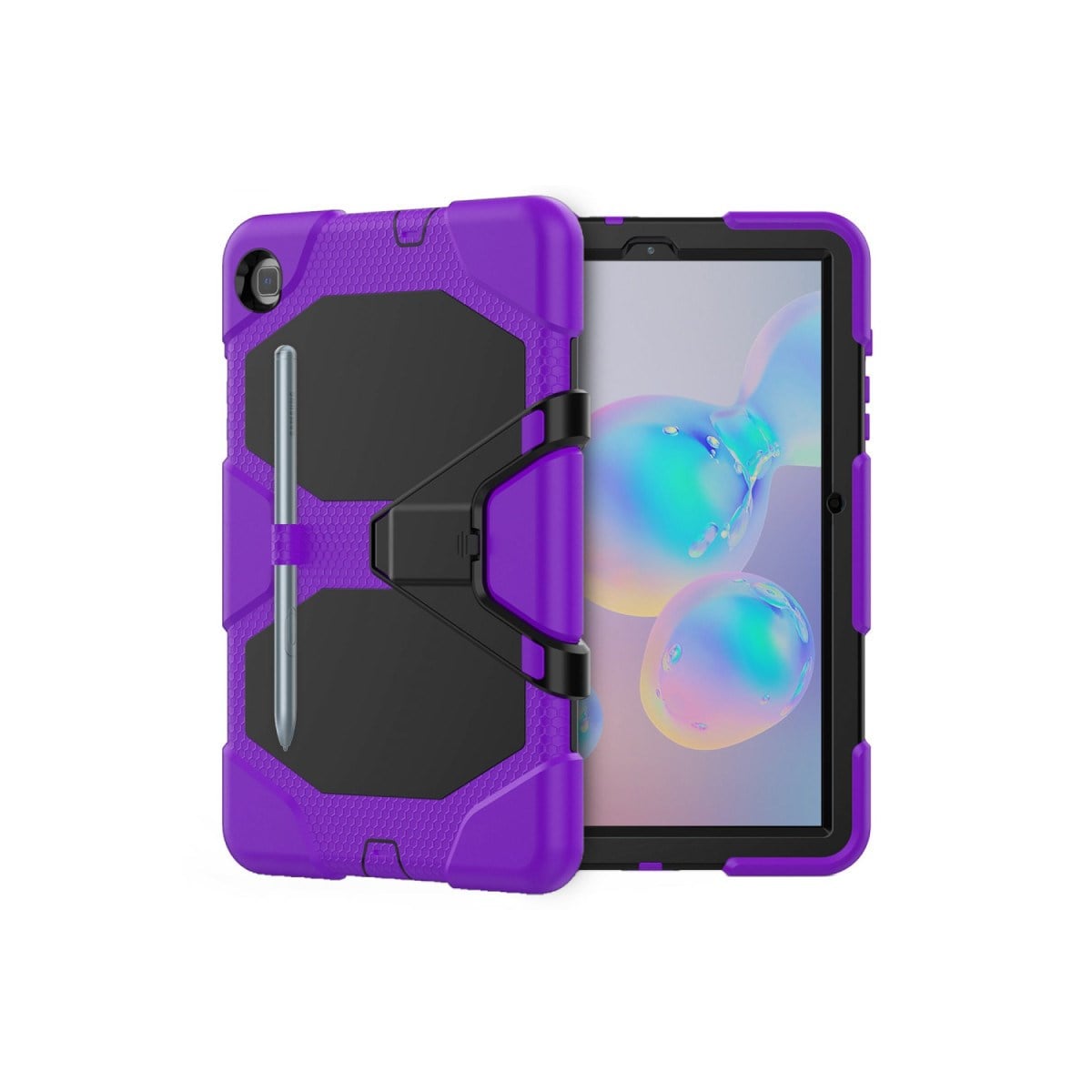 Galaxy T500 Tab A7 10.4 Kılıf Griffin Tablet Kapak - Mor