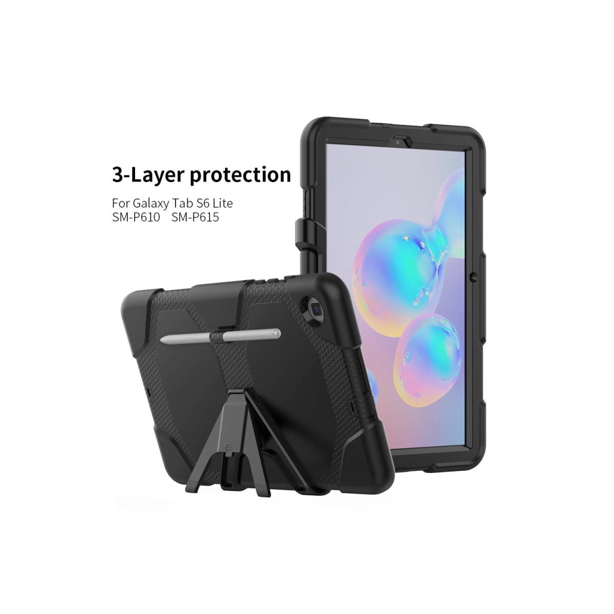 Galaxy T500 Tab A7 10.4 Kılıf Griffin Tablet Kapak - Siyah