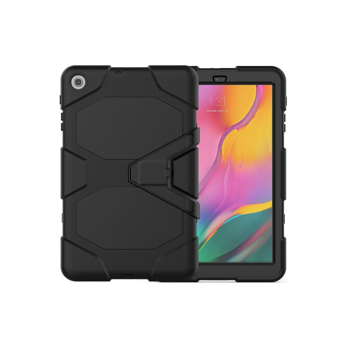 Galaxy T510 Tab A 10.1 Kılıf Griffin Tablet Kapak - Siyah